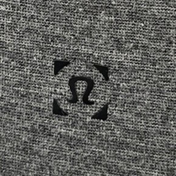 Lululemon Men's Gray Knit Short Sleeve Collared Button Polo Shirt Top Size M - Picture 3 of 3